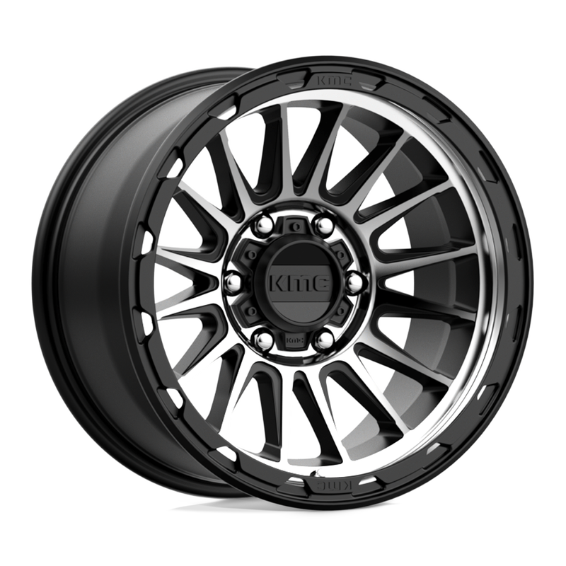 Load image into Gallery viewer, Kmc Km542 Impact Satin Black Machined
