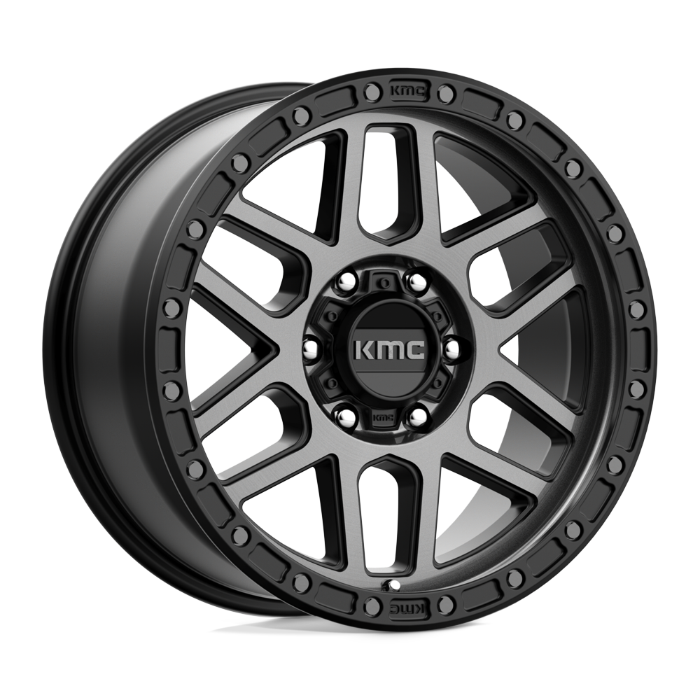 Kmc Km544 Mesa Satin Black With Gray Tint