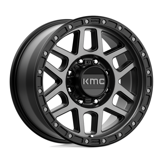 Kmc Km544 Mesa Satin Black With Gray Tint