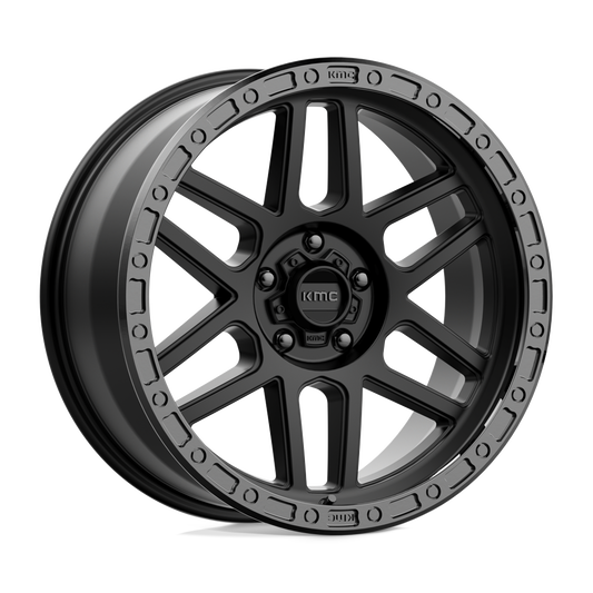 Kmc Km544 Mesa Satin Black With Gloss Black Lip