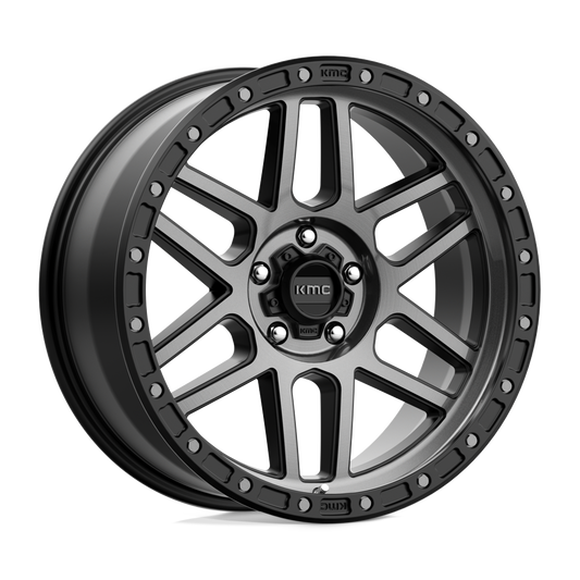 Kmc Km544 Mesa Satin Black With Gray Tint
