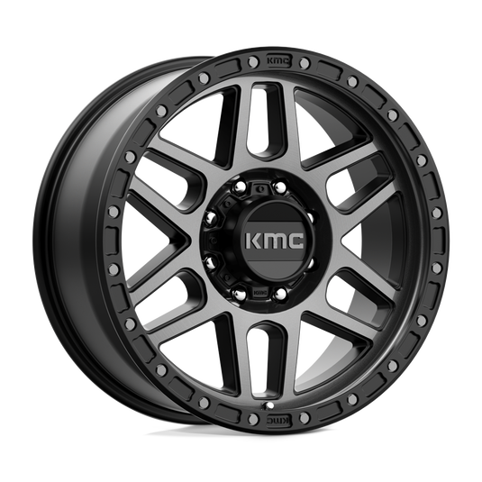 Kmc Km544 Mesa Satin Black With Gray Tint