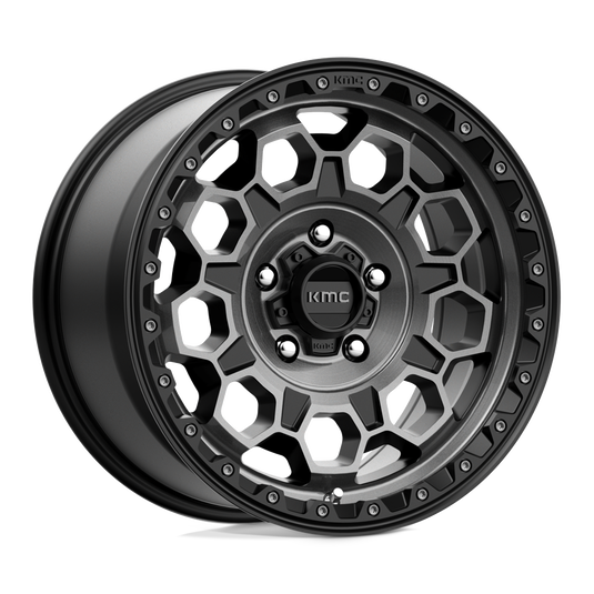 Kmc Km545 Trek Satin Black With Gray Tint