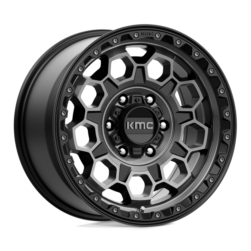 Load image into Gallery viewer, Kmc Km545 Trek Satin Black With Gray Tint
