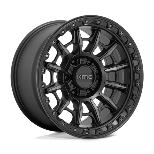 Kmc Km547 Carnage Satin Black With Gray Tint