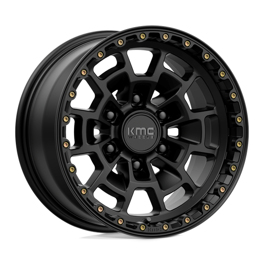 Kmc Km718 Summit Satin Black