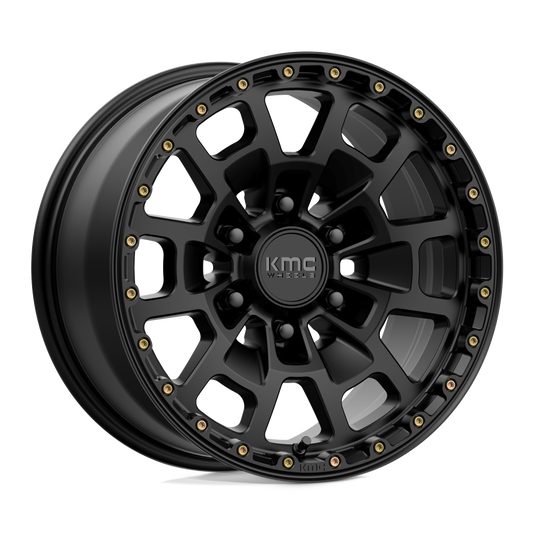 Kmc Km718 Summit Satin Black