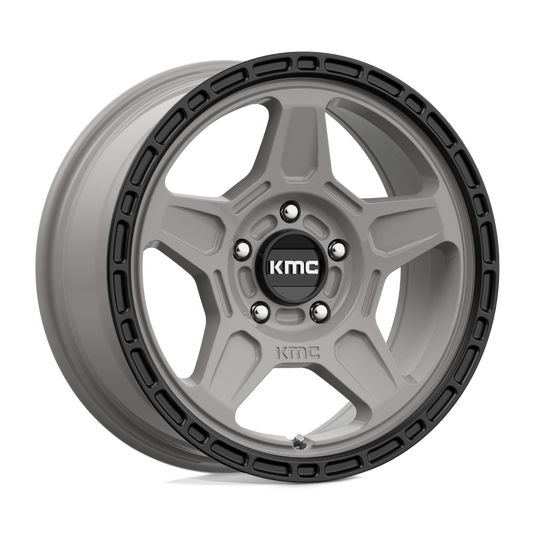 Kmc Km721 Alpine Satin Gray With Black Lip