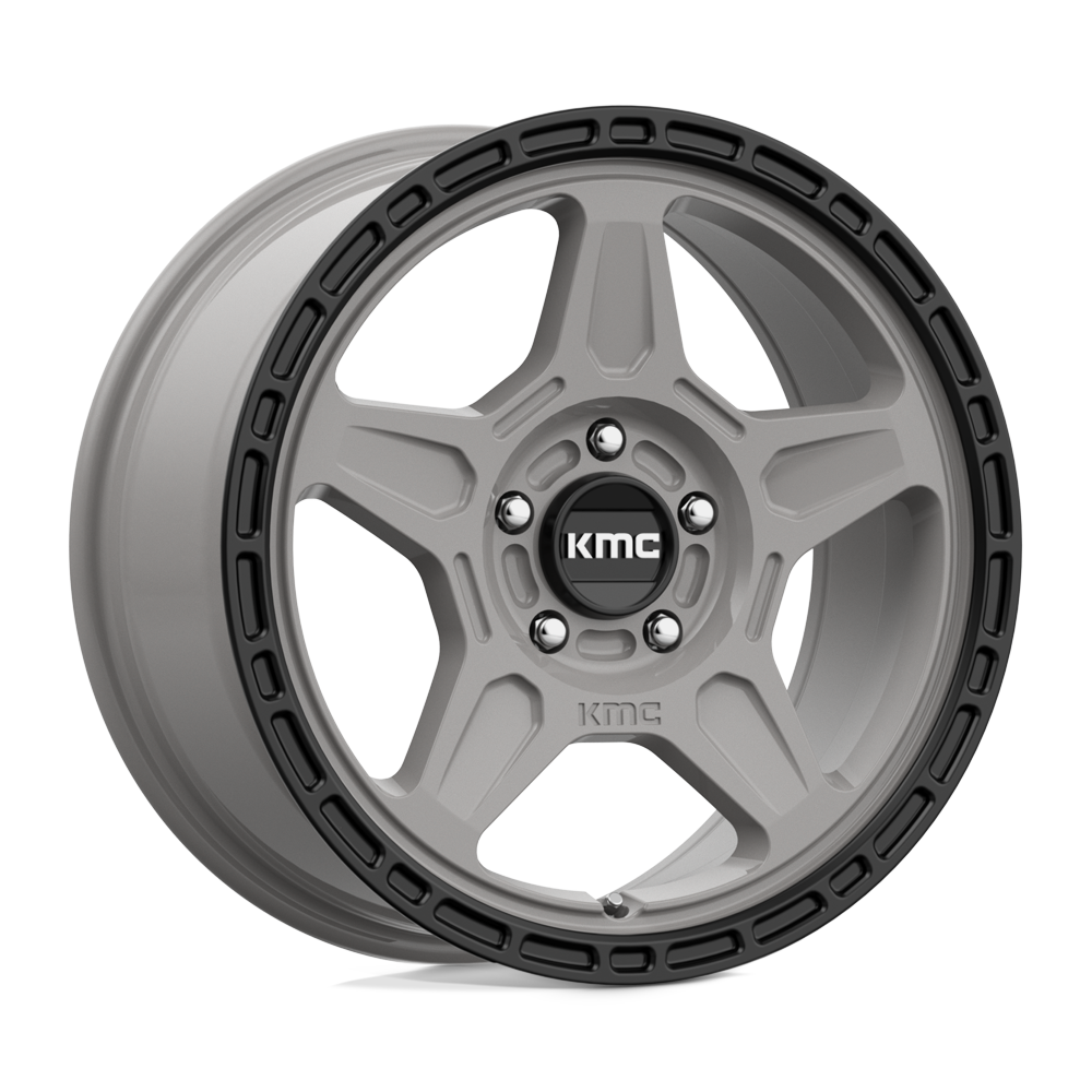Kmc Km721 Alpine Satin Gray With Black Lip