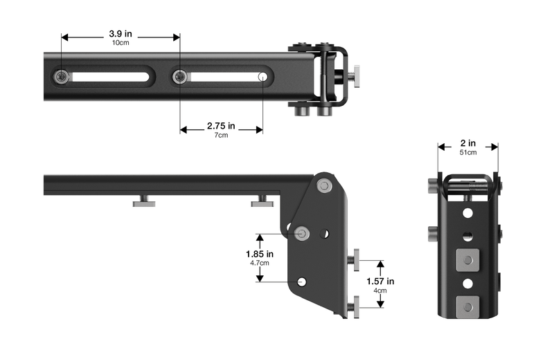 Load image into Gallery viewer, Crosswing Side Mount Kit
