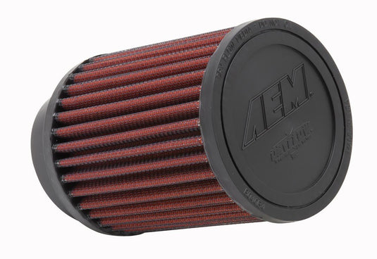 AEM Induction AEM DryFlow Air Filter 2-3/4in. Flange / 4in. OD / 5in. H / 10 Degree Flg. (Special Order) 21-202D-AK