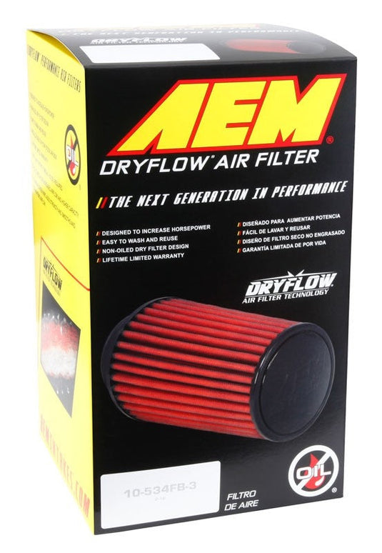 AEM Induction DryFlow Air Filter AIP21-2038DK
