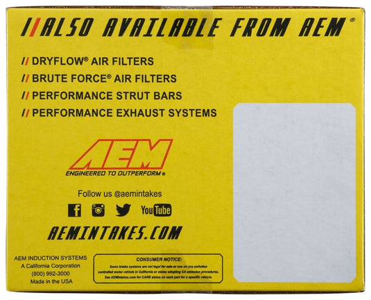 AEM Induction AEM Dual Chamber Intake System D.C. HONDA CIVIC CX/DX/LX L4-1.6L M/T 1996-2000 24-6013C