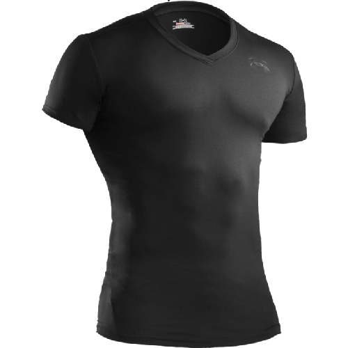 Load image into Gallery viewer, UA Men&#39;s Tactical HeatGear Compression V-Neck T-Shirt
