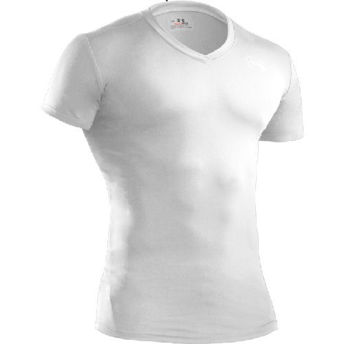 Ua Men's Tactical Heatgear Compression V-neck T-shirt