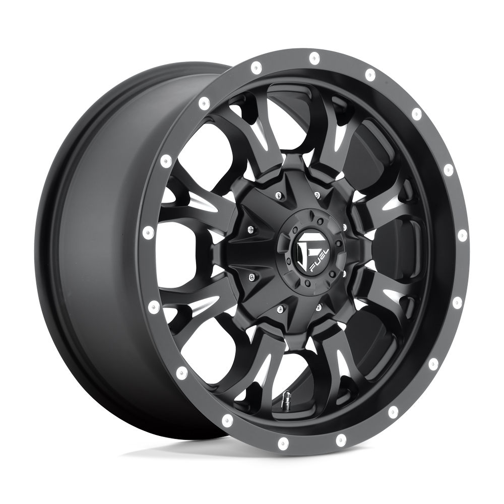 Fuel 1 Pc Matte Black Milled