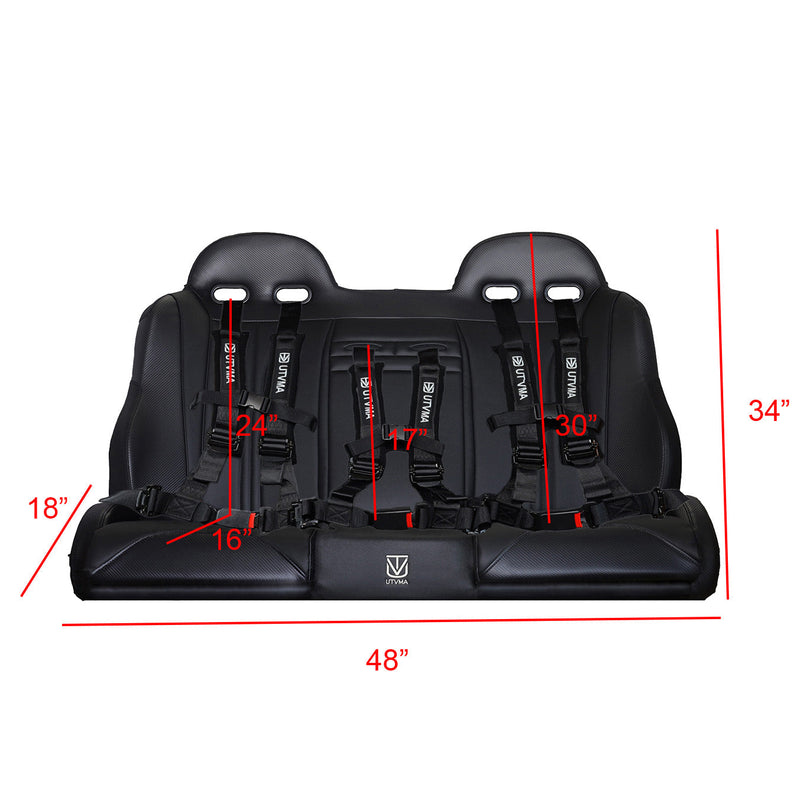 Load image into Gallery viewer, KRX 4 Rear Bench Seat (2023-2025) W Harnesses
