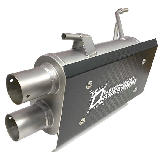 Aftermarket Assassins Slip-On Exhaust for Kawasaki KRX