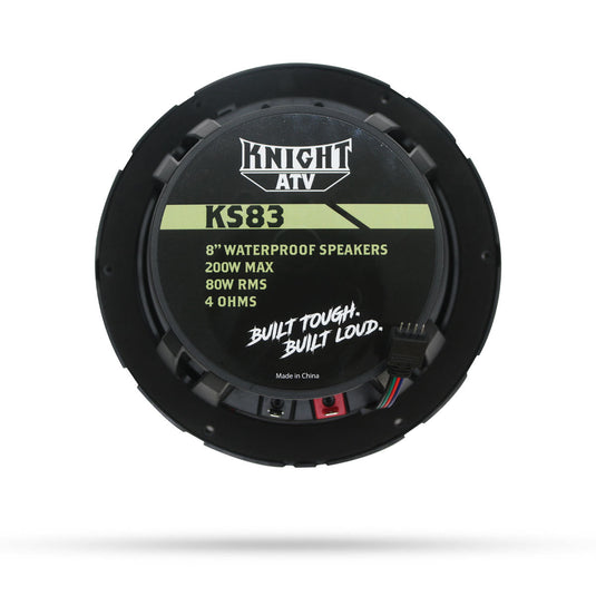 KS83 8" Waterproof Speakers