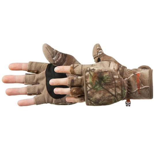 Manzella Bowhunter Convertible Glove-mitten Medium Realtree Edge