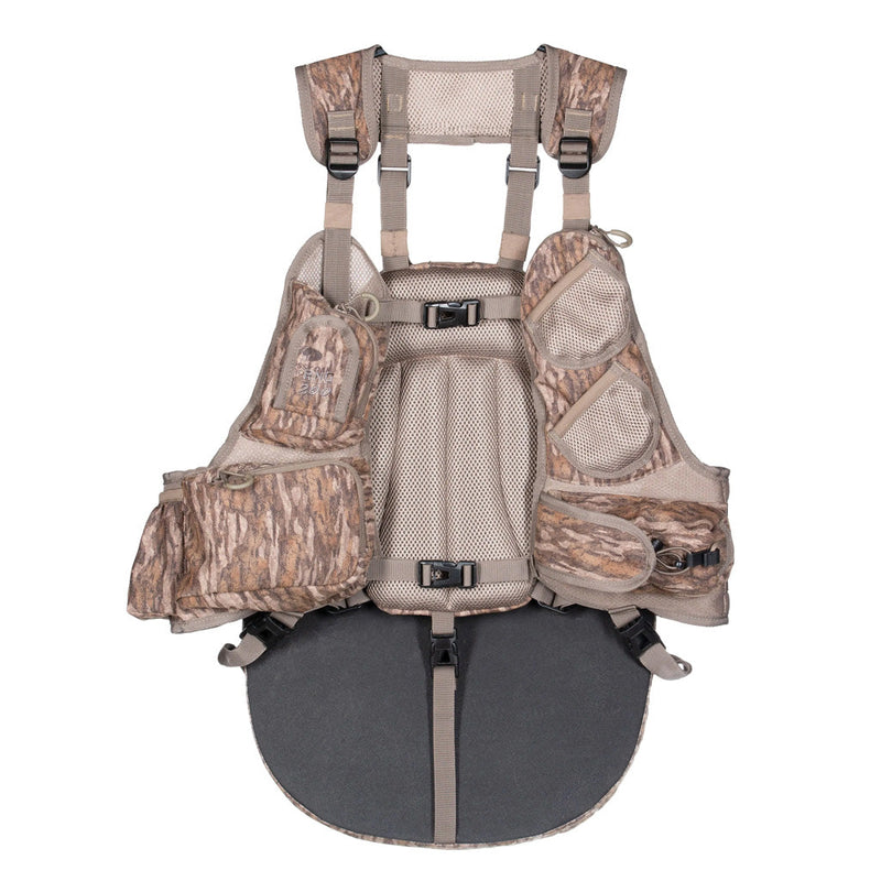 Load image into Gallery viewer, Knight And Hale Run N Gun 200 Turkey Vest Mossy Oak Bottomland
