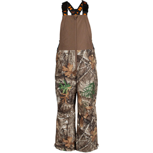 Habit Youth Cedar Branch Insulated Bib Realtree Edge Youth X-large