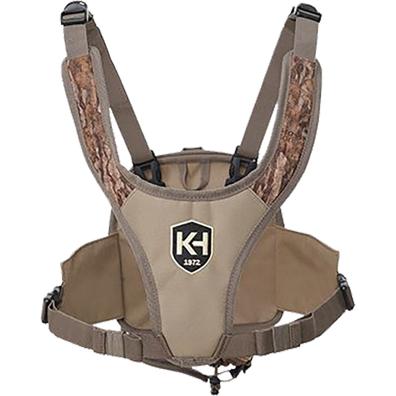 Load image into Gallery viewer, Knight And Hale Run N Gun 100 Turkey Vest Mossy Oak Bottomland
