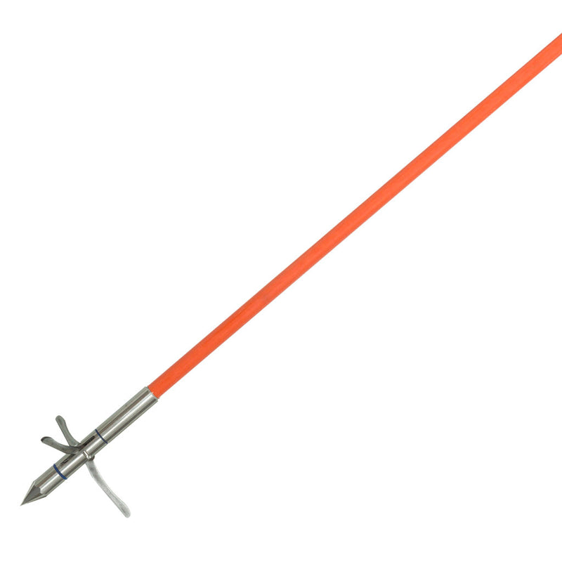 Load image into Gallery viewer, Fin Finder Raider Pro Bowfishing Arrow Orange W- Kraken 3 Barb Point
