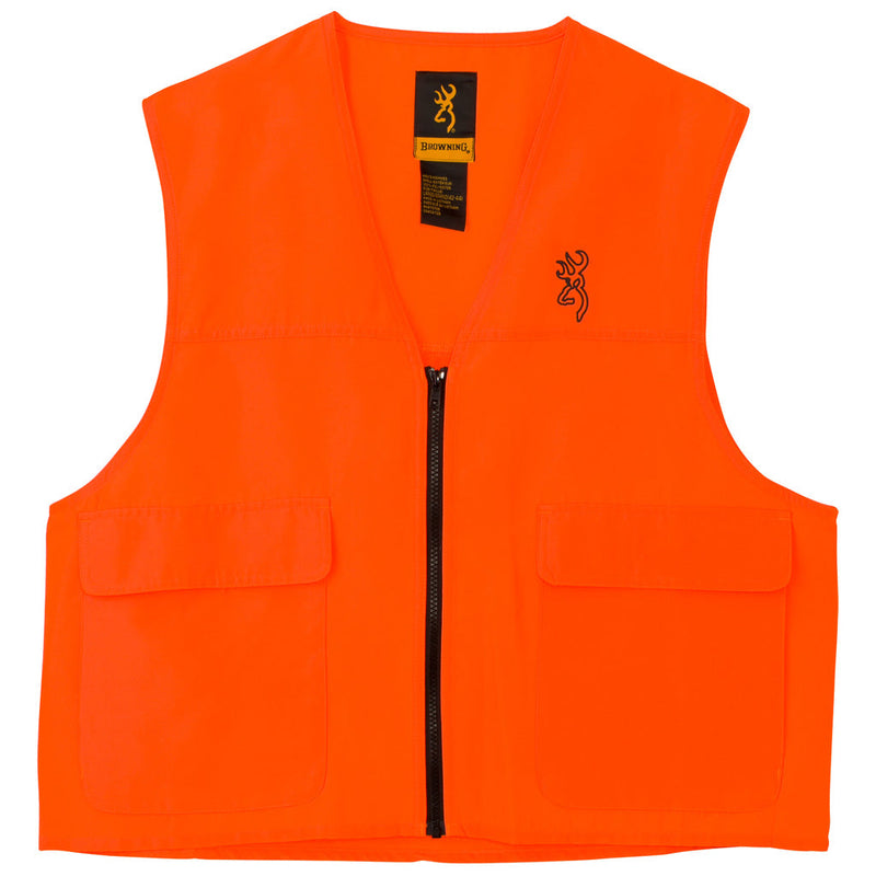Load image into Gallery viewer, Browning Safety Vest Blaze Orange Large
