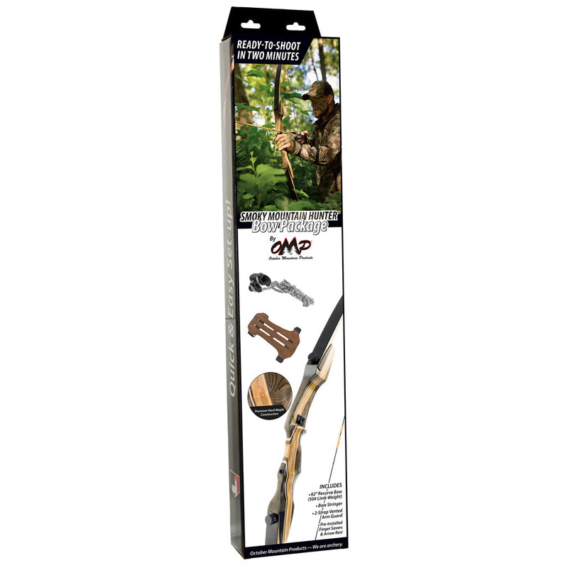 Load image into Gallery viewer, October Mountain Smoky Mountain Hunter Bow Package 62 In. 45 Lbs. Rh
