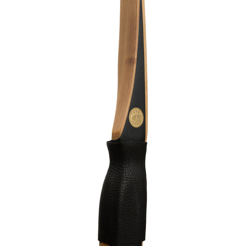 Load image into Gallery viewer, Bear Montana W/flame Bamboo &amp; Clear Glass 60 Lb. Rh
