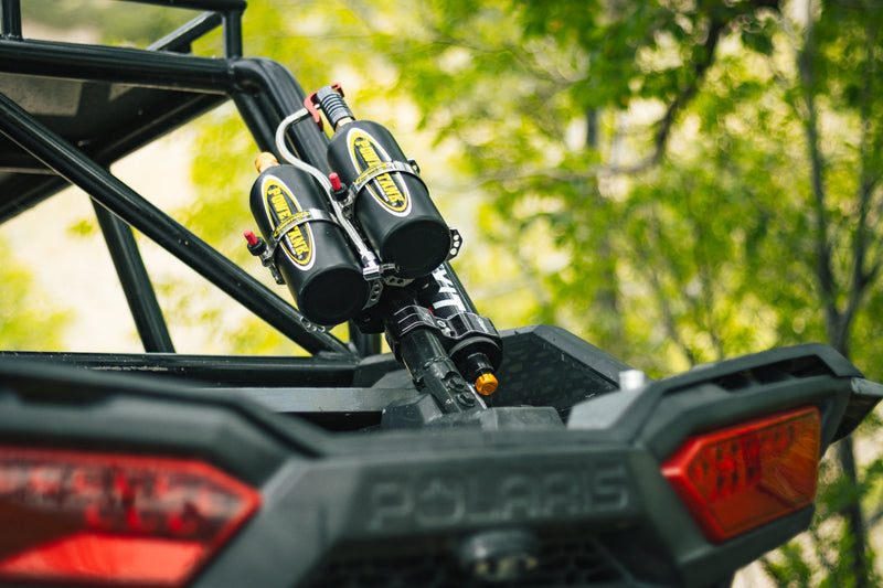 Load image into Gallery viewer, Double Barrel Bracket Power Shot™ Trigger - SXS Two Bottle CO2 Air Up System Power Tank
