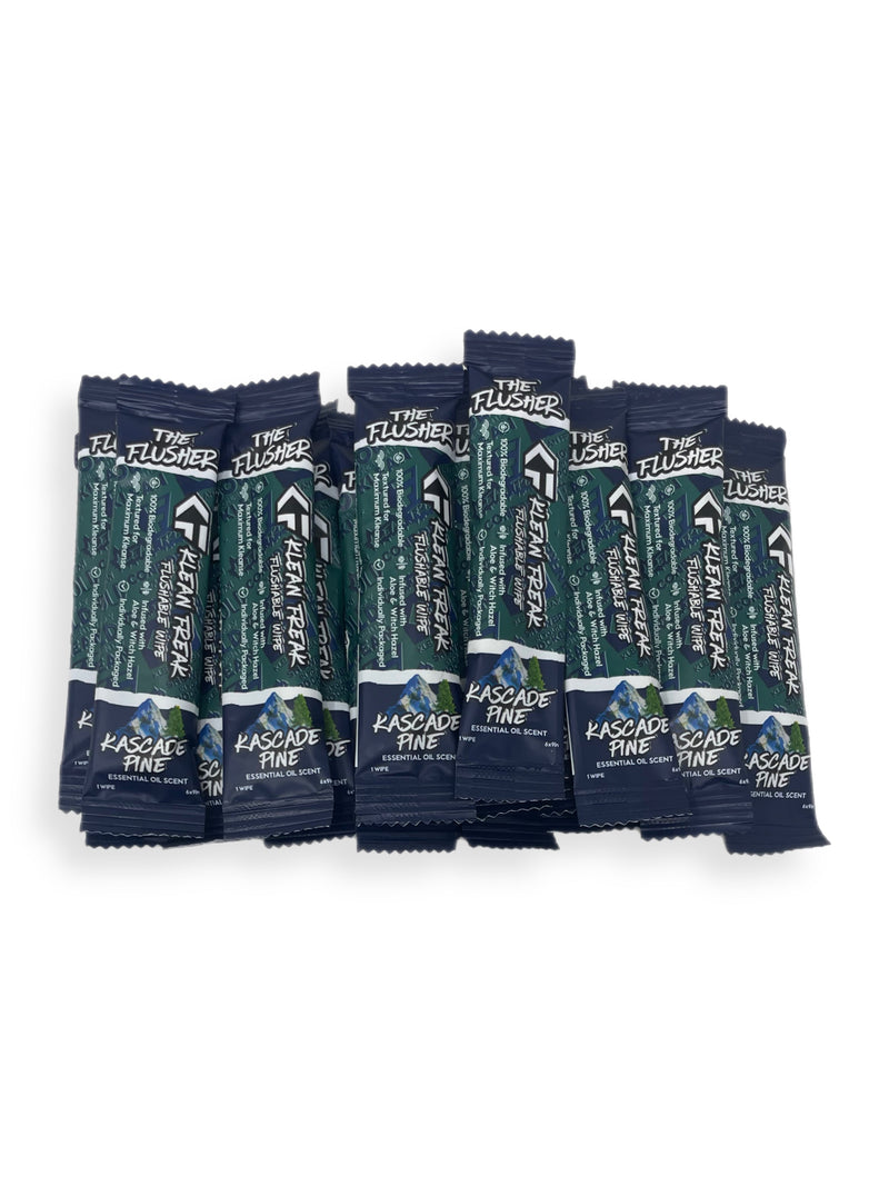 Load image into Gallery viewer, The Flusher - 100 Pack - Flushable Wipes

