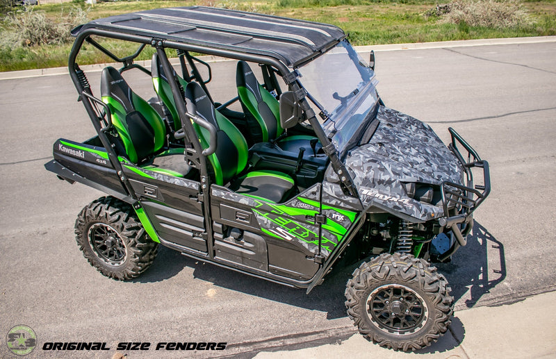 Load image into Gallery viewer, 2017 Kawasaki TERYX ft. Rokblokz Fender Kit 4
