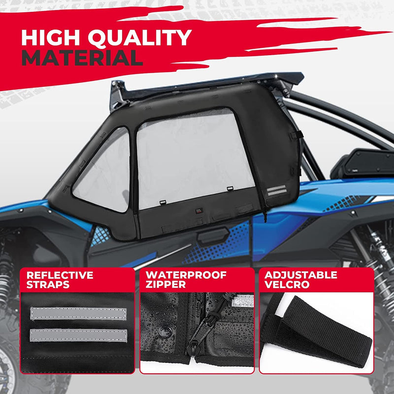 Load image into Gallery viewer, Soft Cab Enclosures Upper Doors for Kawasaki Teryx KRX 1000
