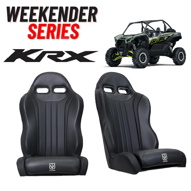 Load image into Gallery viewer, &quot;Weekender&quot; Series Pair of Front Suspension Bucket Seats KRX 2 or 4 Seater (2020-2025)
