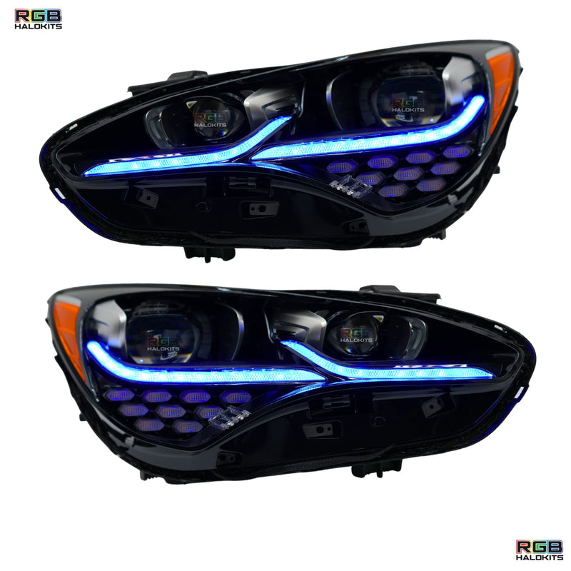 Load image into Gallery viewer, Kia Stinger Multicolor Flow Series DRL Boards (2017-2024)
