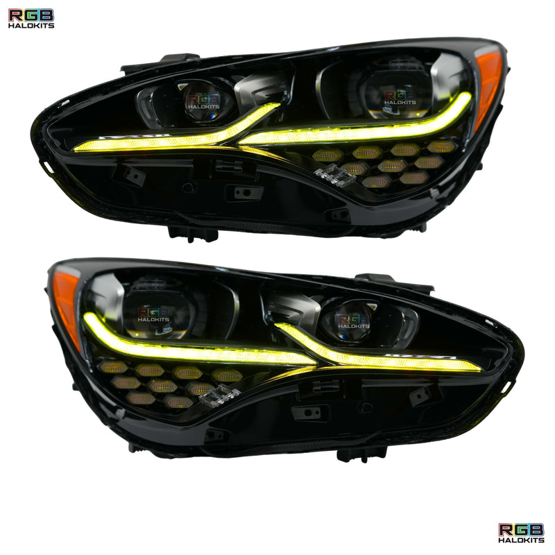 Load image into Gallery viewer, Kia Stinger Multicolor Flow Series DRL Boards (2017-2024)
