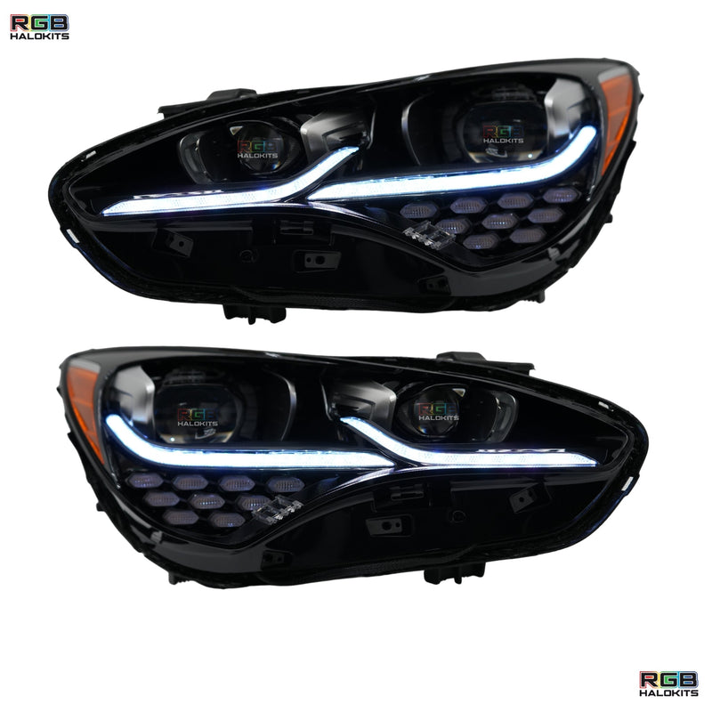 Load image into Gallery viewer, Kia Stinger Multicolor Flow Series DRL Boards (2017-2024)
