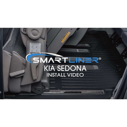 SMARTLINER Custom Fit Floor Liners For 2015-2021 Kia Sedona (7 Passenger Model Only)
