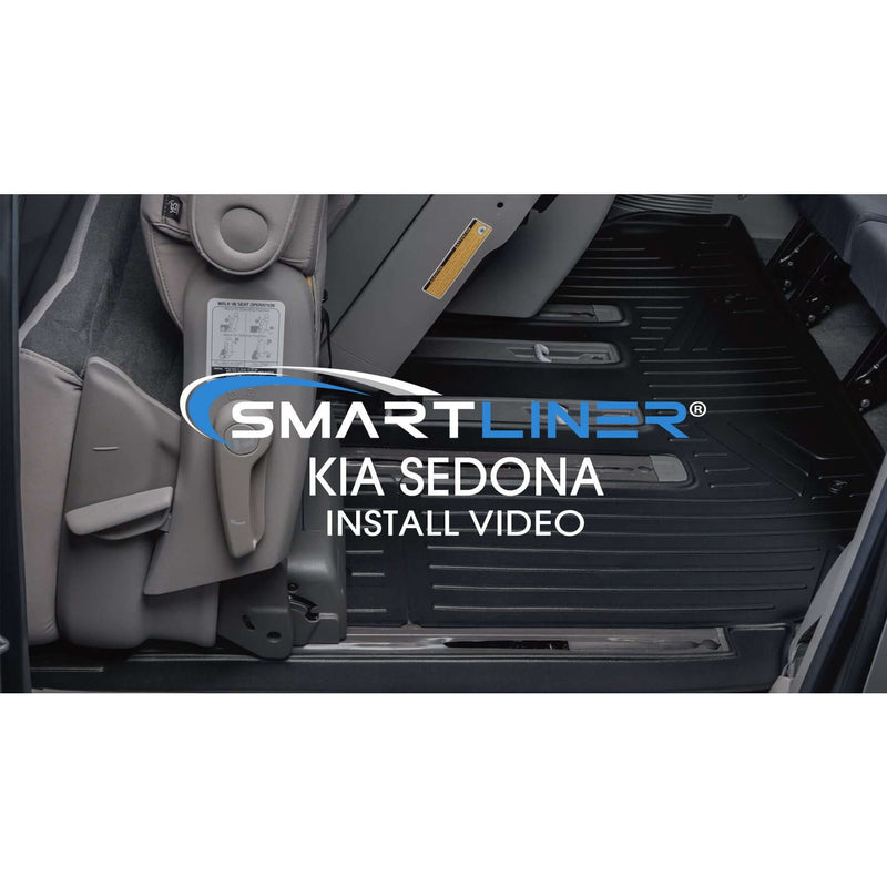 Load image into Gallery viewer, SMARTLINER Custom Fit Floor Liners For 2015-2021 Kia Sedona 8 Passenger Model Only
