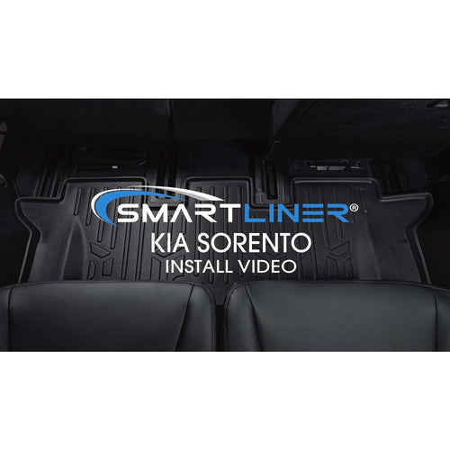 SMARTLINER Custom Fit Floor Liners For 2016-2020 Kia Sorento (7 Passenger Model Only)
