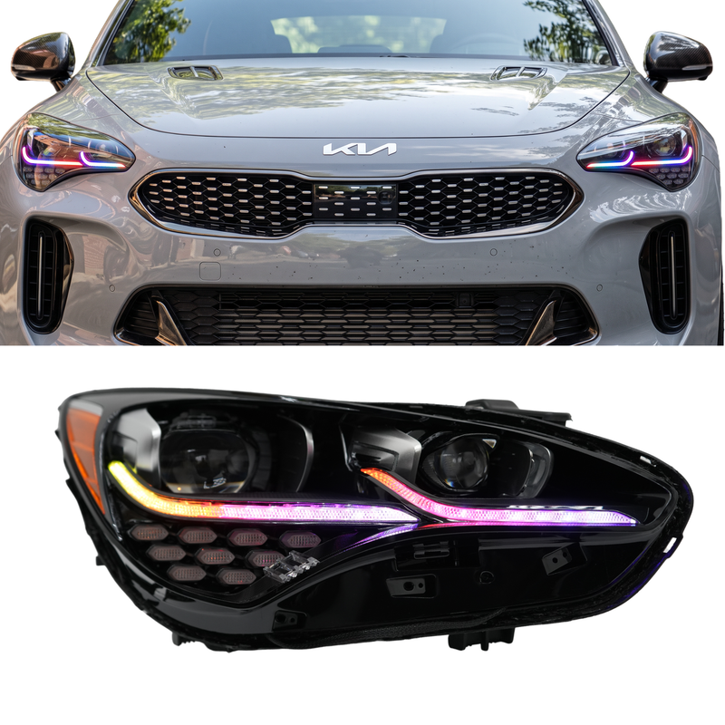 Load image into Gallery viewer, Kia Stinger Multicolor Flow Series DRL Boards (2017-2024)
