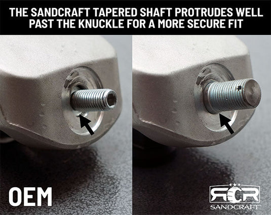 Sandcraft Lower Ball Joints for 2022+ Polaris RZR Pro R / Turbo R