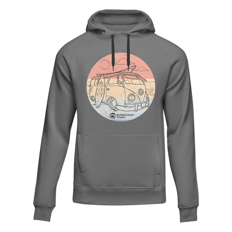 Load image into Gallery viewer, Kombi Camping Adult Fleece Hooded Sweatshirt

