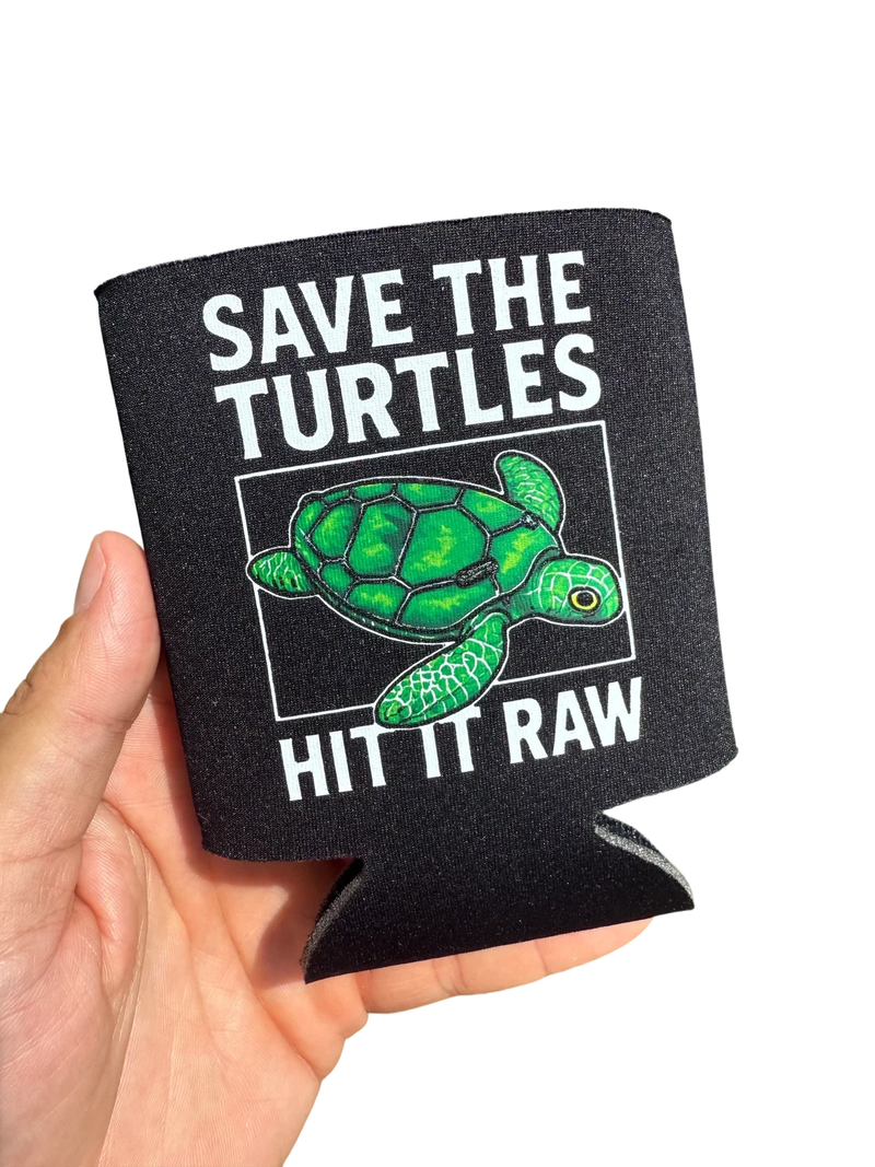 Load image into Gallery viewer, Save the Turtles Koozie
