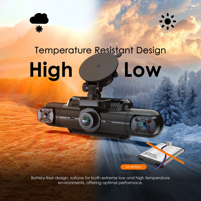 Load image into Gallery viewer, Rexing L4 Series 4-Channel Dash Cams with Ultra-Wide Angle, Wi-Fi, Night Vision, and GPS, App Control, Loop Recording, Collision Sensor
