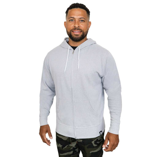 Hero Hoodie Lite (Heather Gray) - Skoutley Outdoors LLC