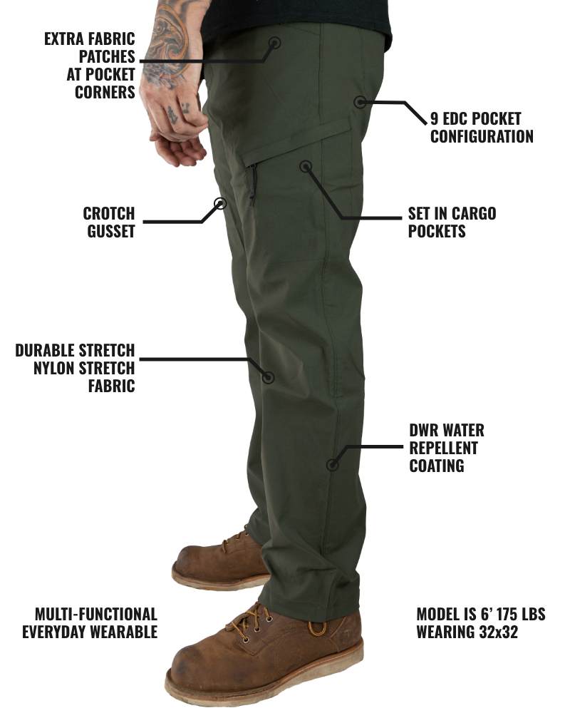 Load image into Gallery viewer, Lancer Standard Fit Pant - Dk Army
