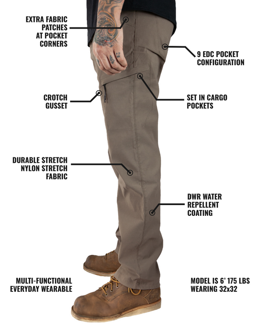 Lancer Standard Fit Pant - Deadwood